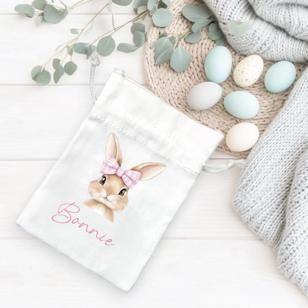 DTF - Pink Boy Bunny SMALL