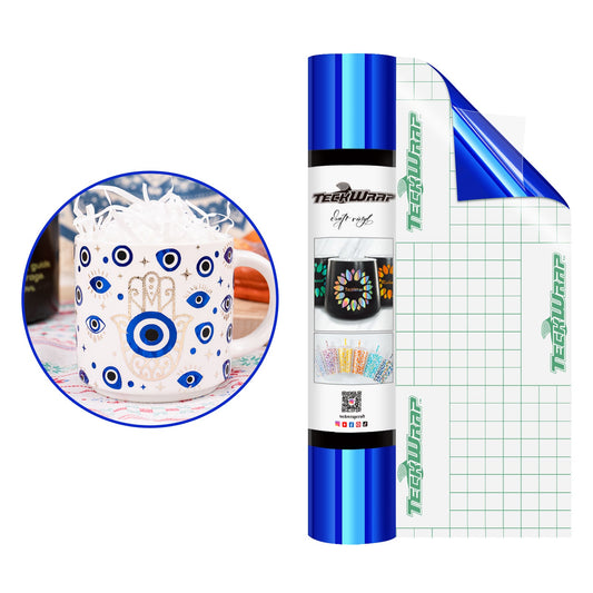 Teckwrap Mirror Chrome Bubble Free - Blue