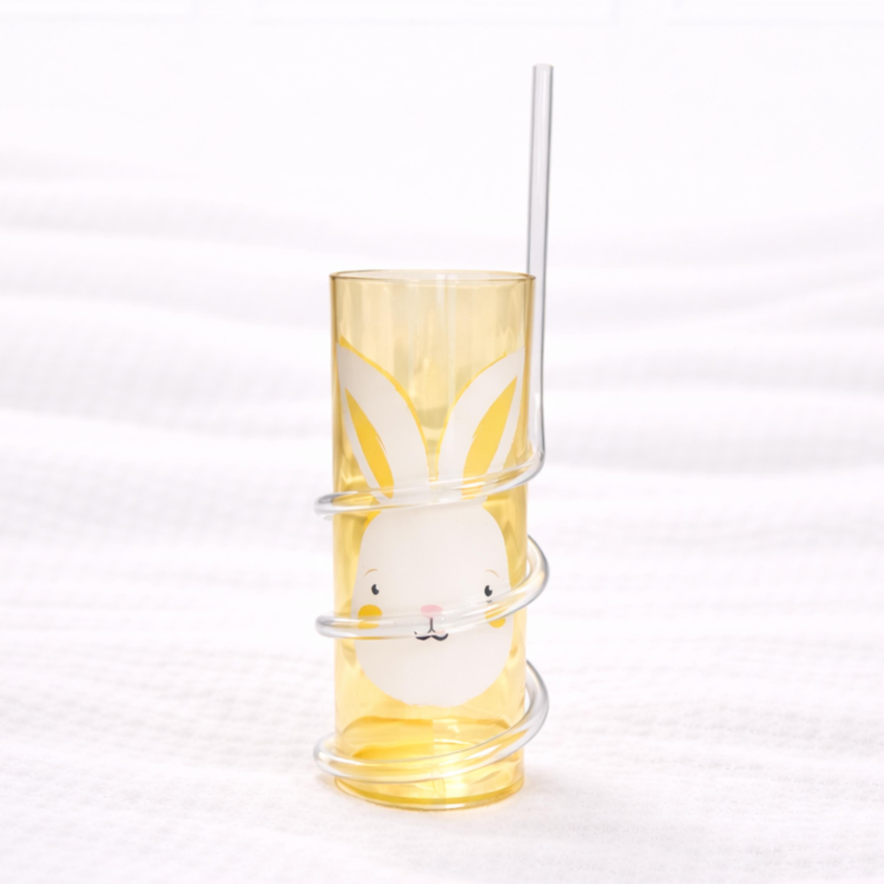 Bunny Spiral Straw Tumbler