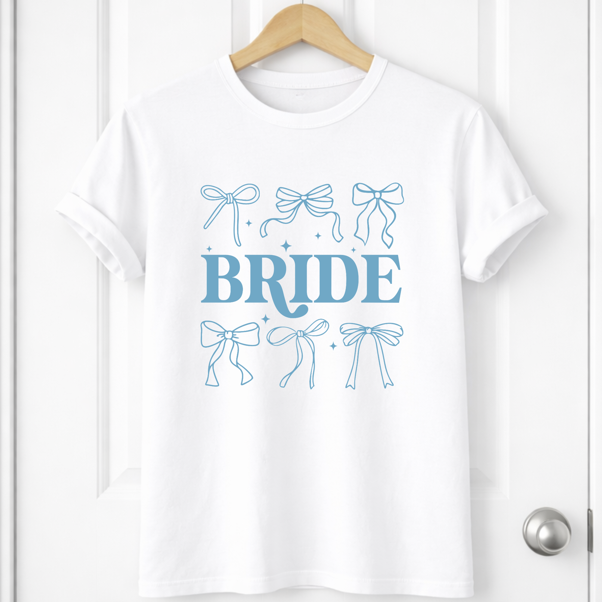 DTF  - Bride Blue Bows