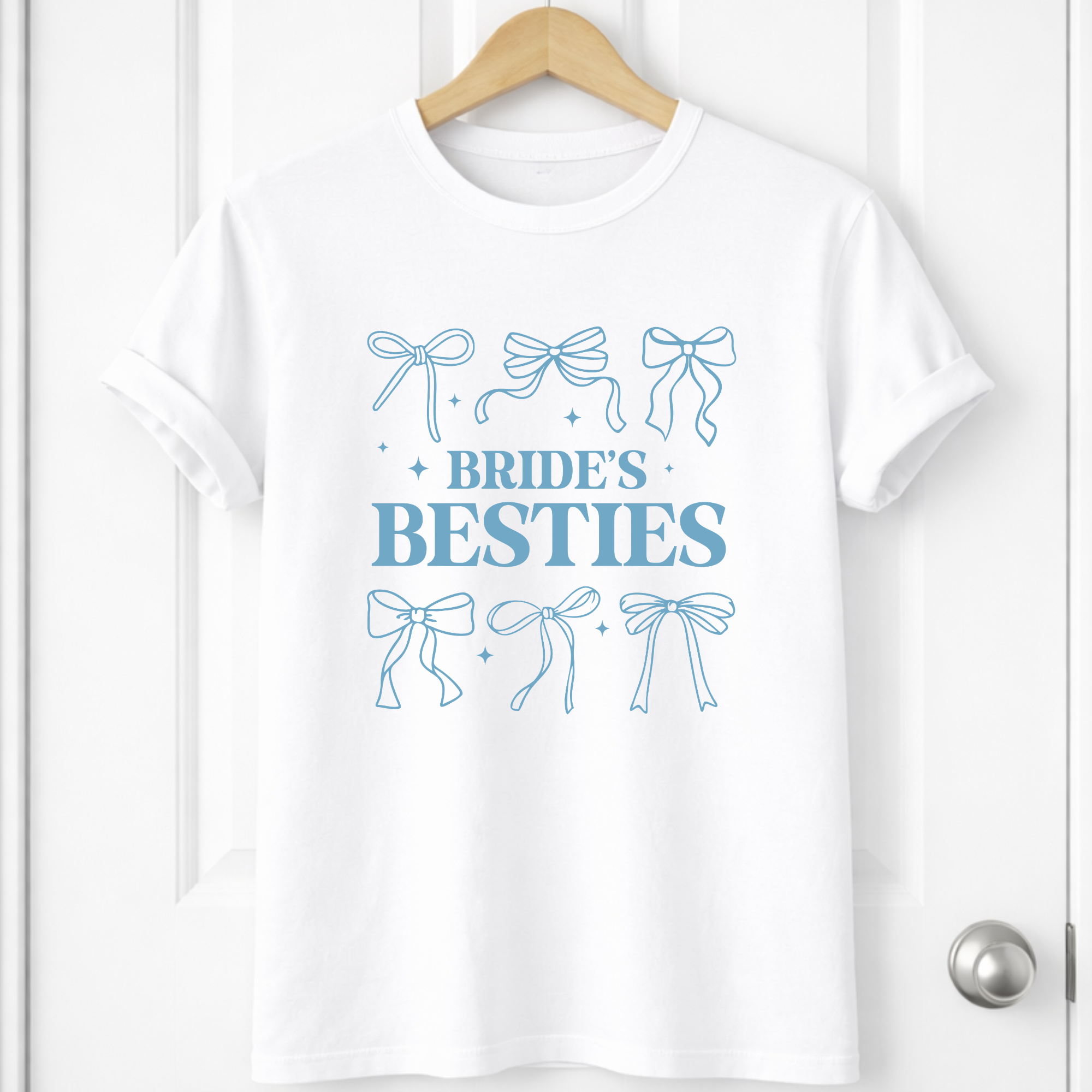 DTF  - Brides Besties Blue Bows