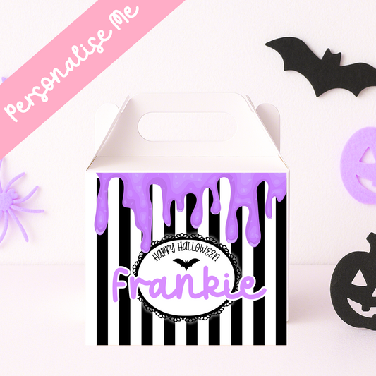 Purple Boo Box - Party Box Decal