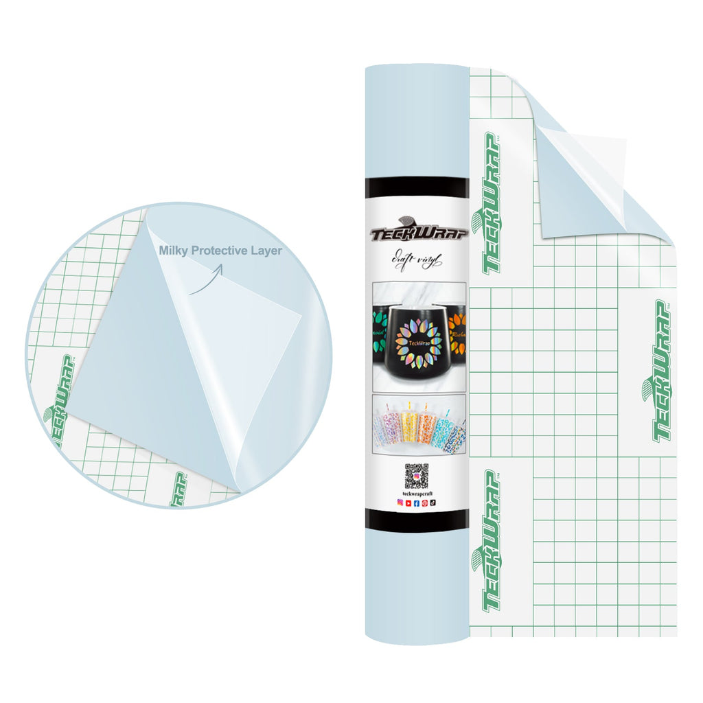 Teckwrap Matte Baby Blue Craft Vinyl