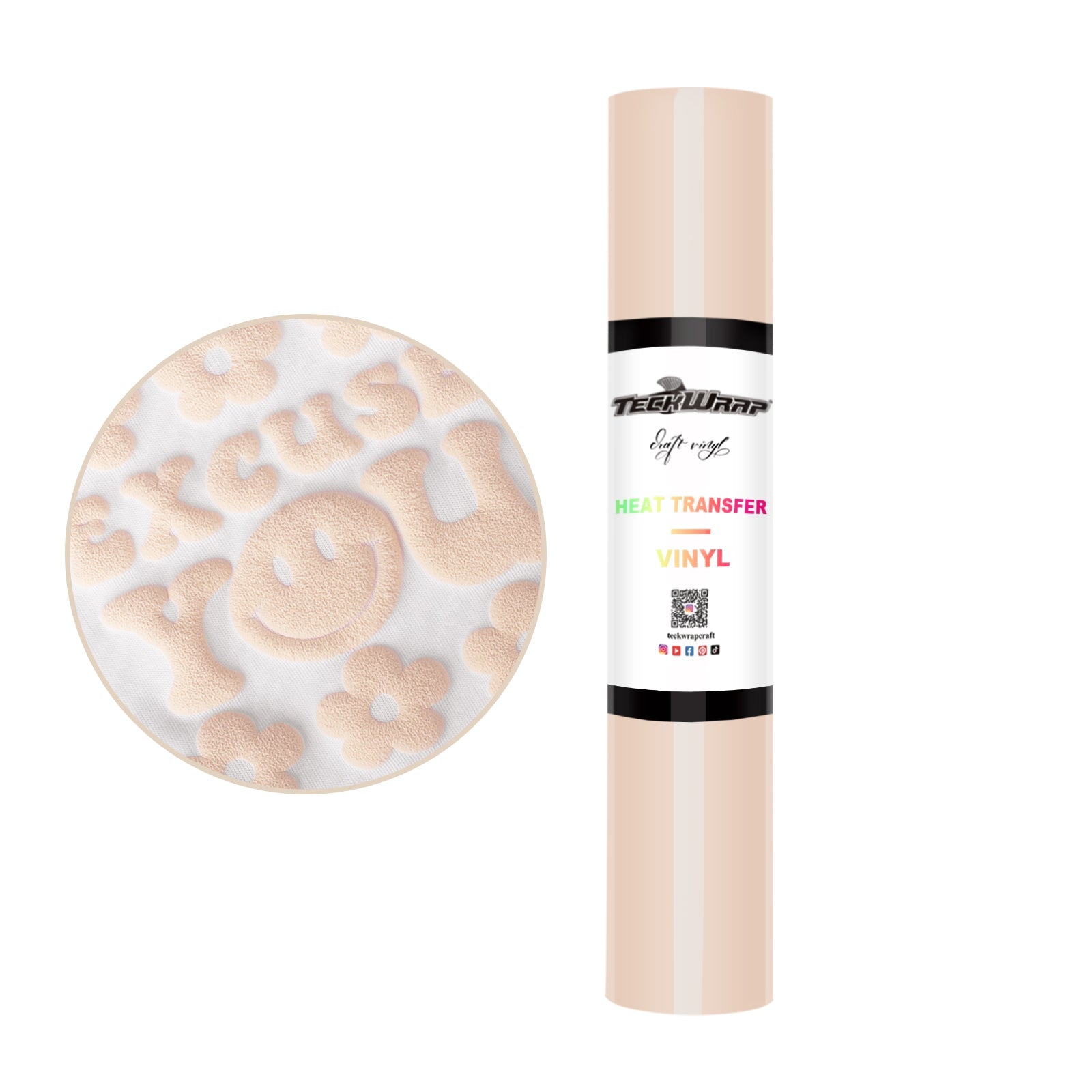 Teckwrap HTV Puff - Beige