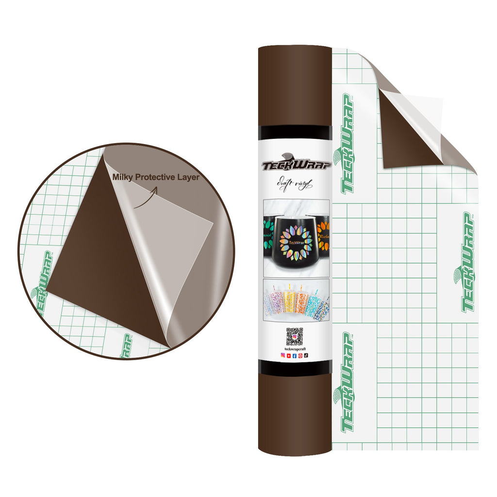Teckwrap Matte Coffee Brown Craft Vinyl