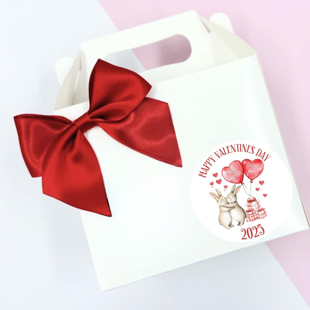 Some Bunny Loves You Box Decal (4 PACK)