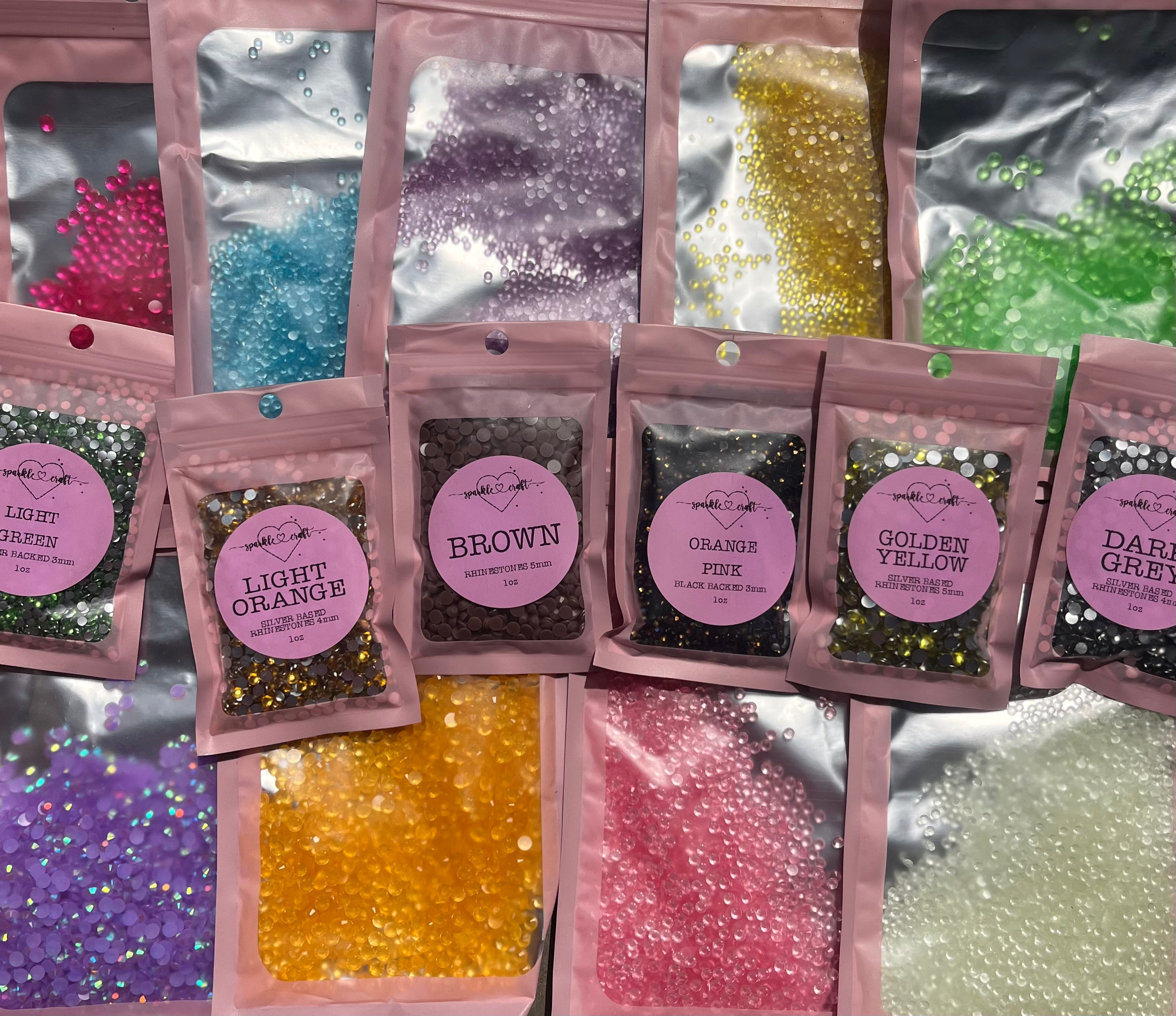 Mystery Rhinestones boxes