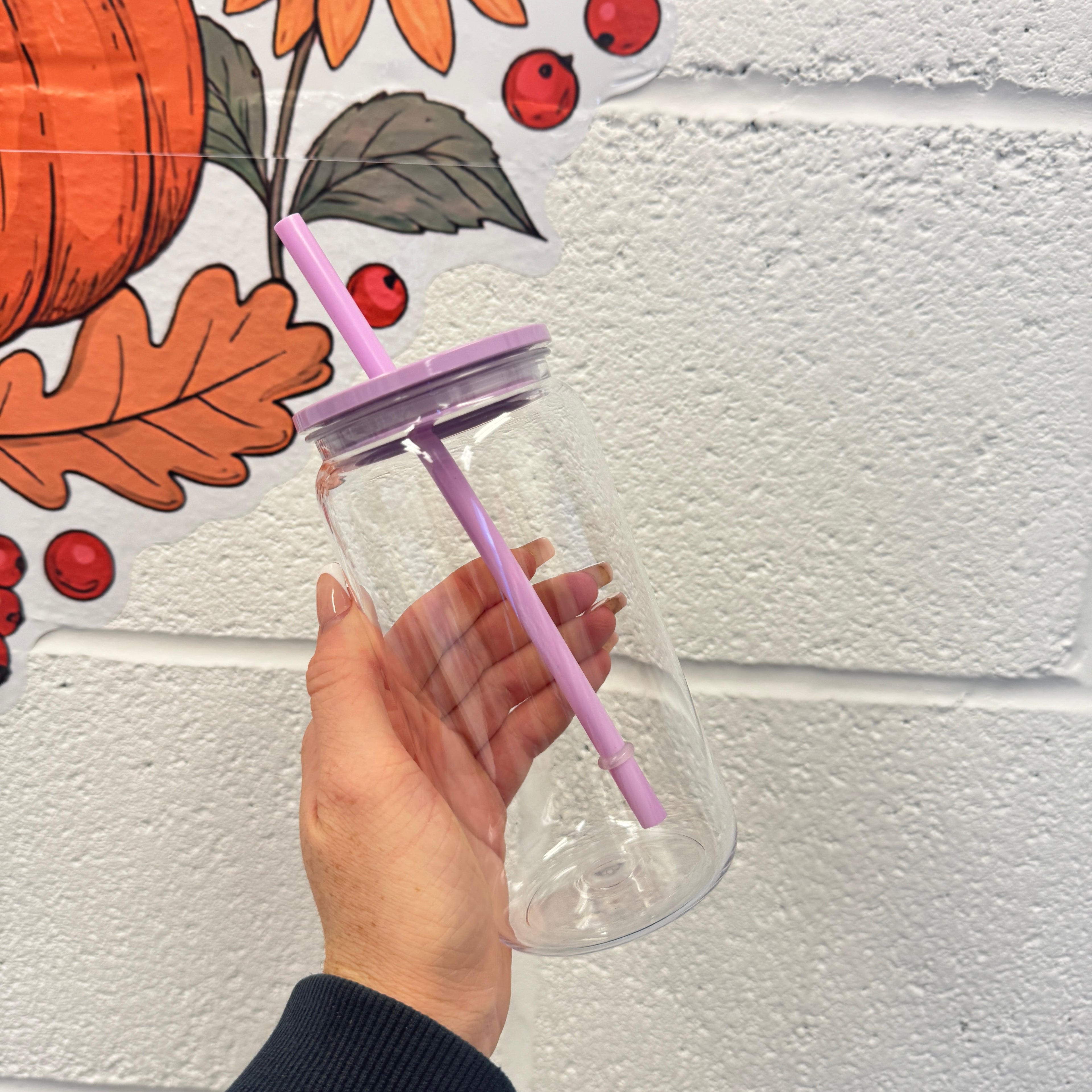 Plastic Can Libby with Coloured Lids (libby)