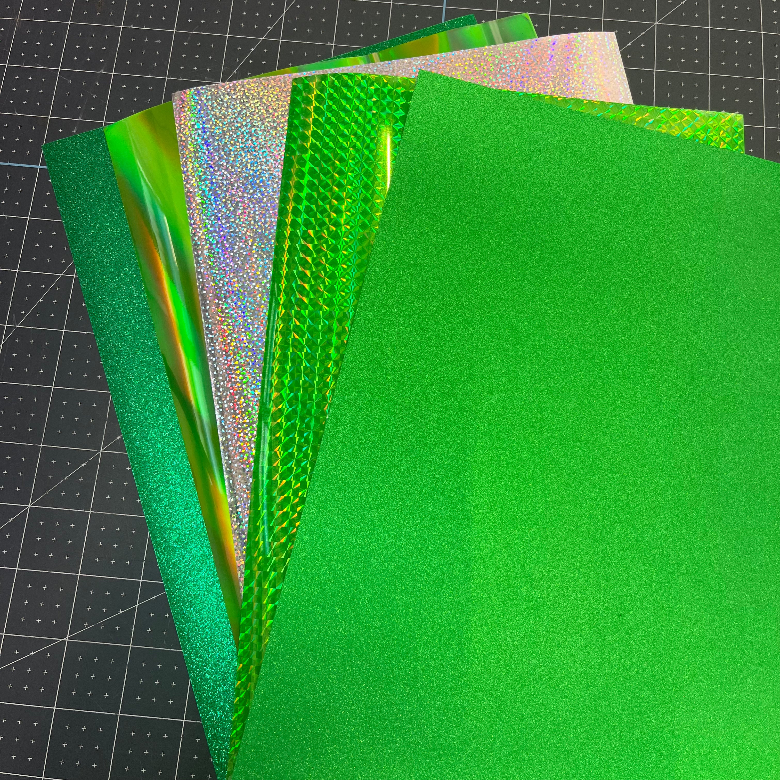Teckwrap Sheet bundle - WHOGREEN (5 sheets)