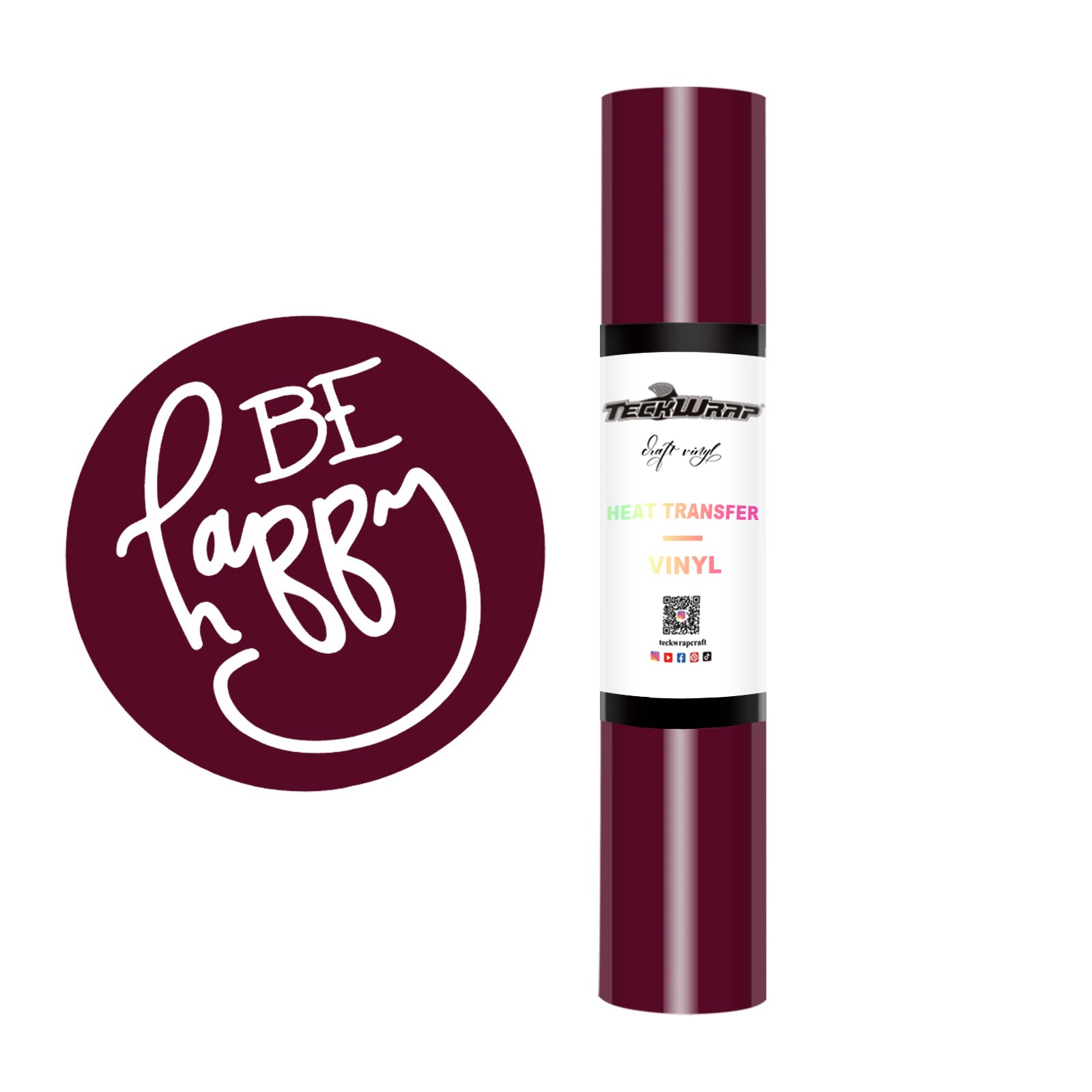 Teckwrap HTV -  PU Maroon