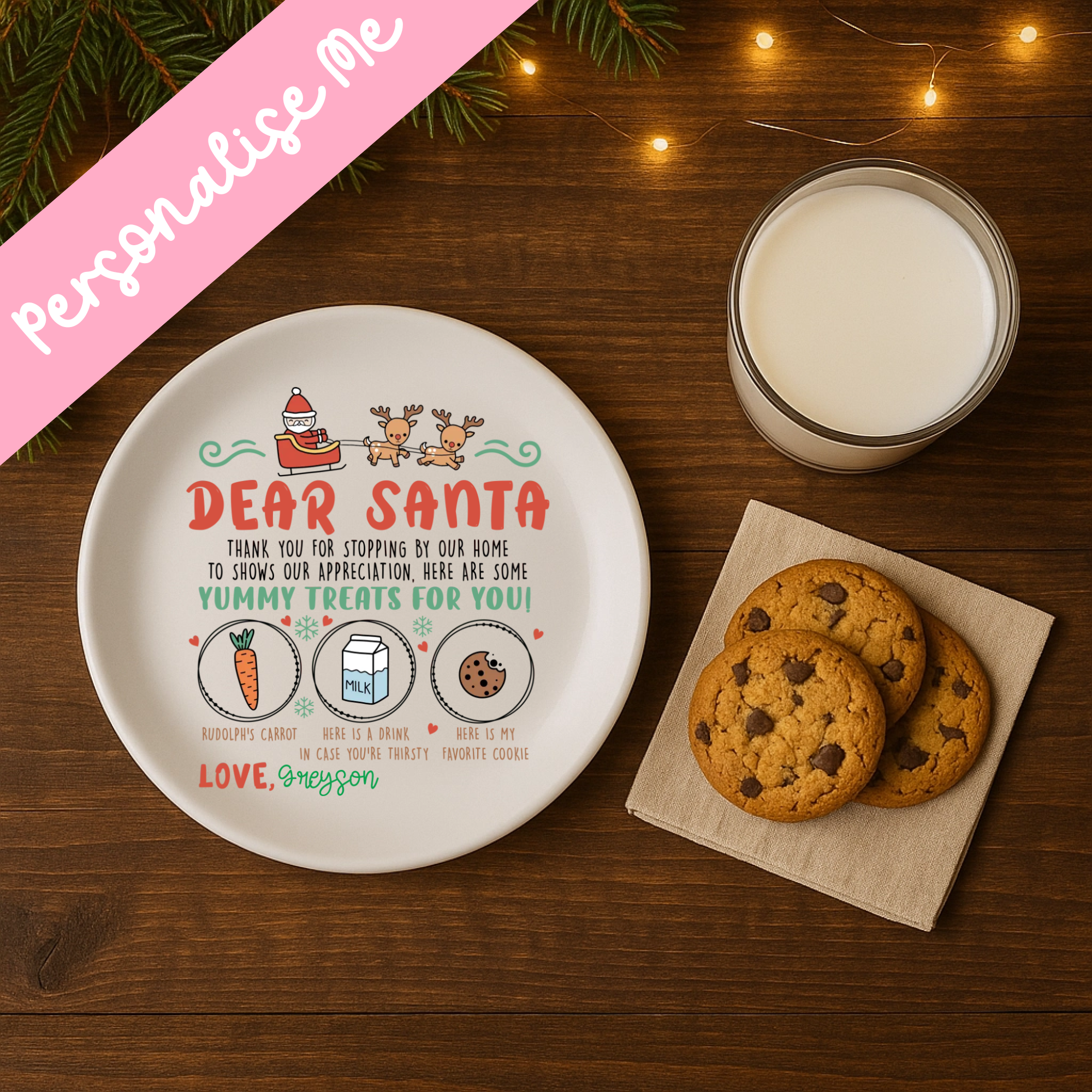 UVDTF - Santa Plate 2