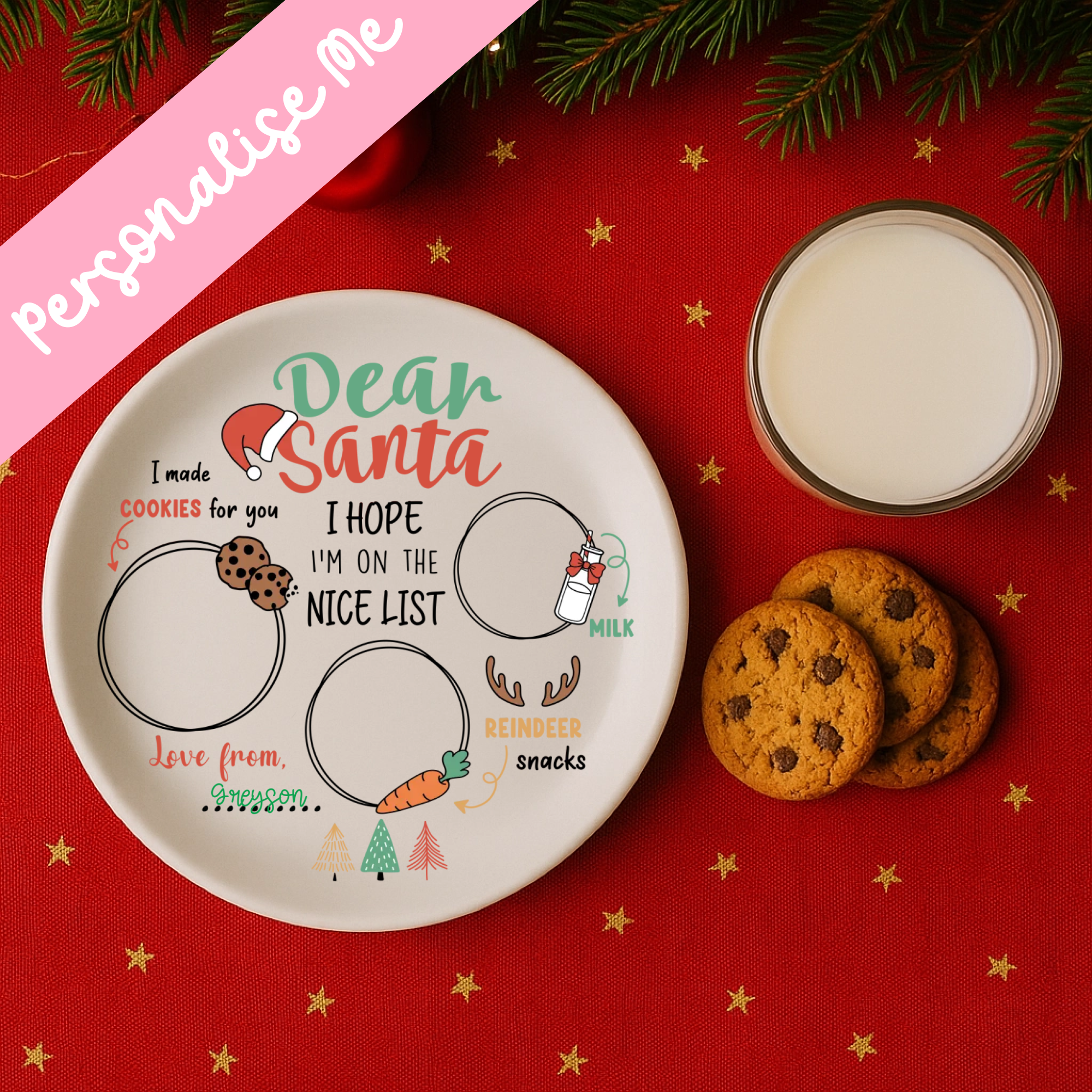 UVDTF - Santa Plate 1