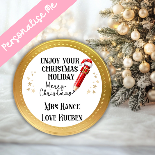 Giant Coin - Teacher Class Decal