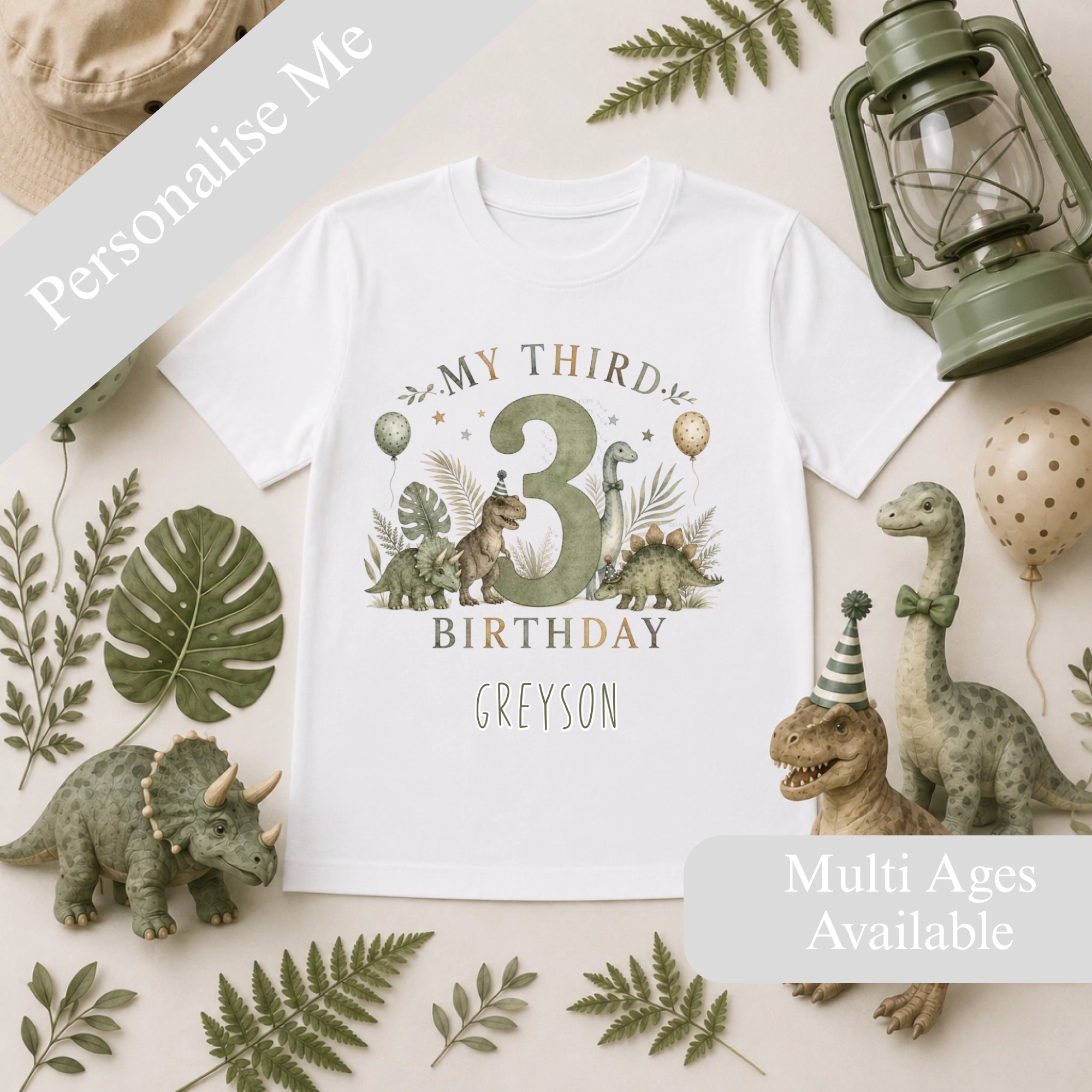 DTF - Younger Dinosaur Birthday