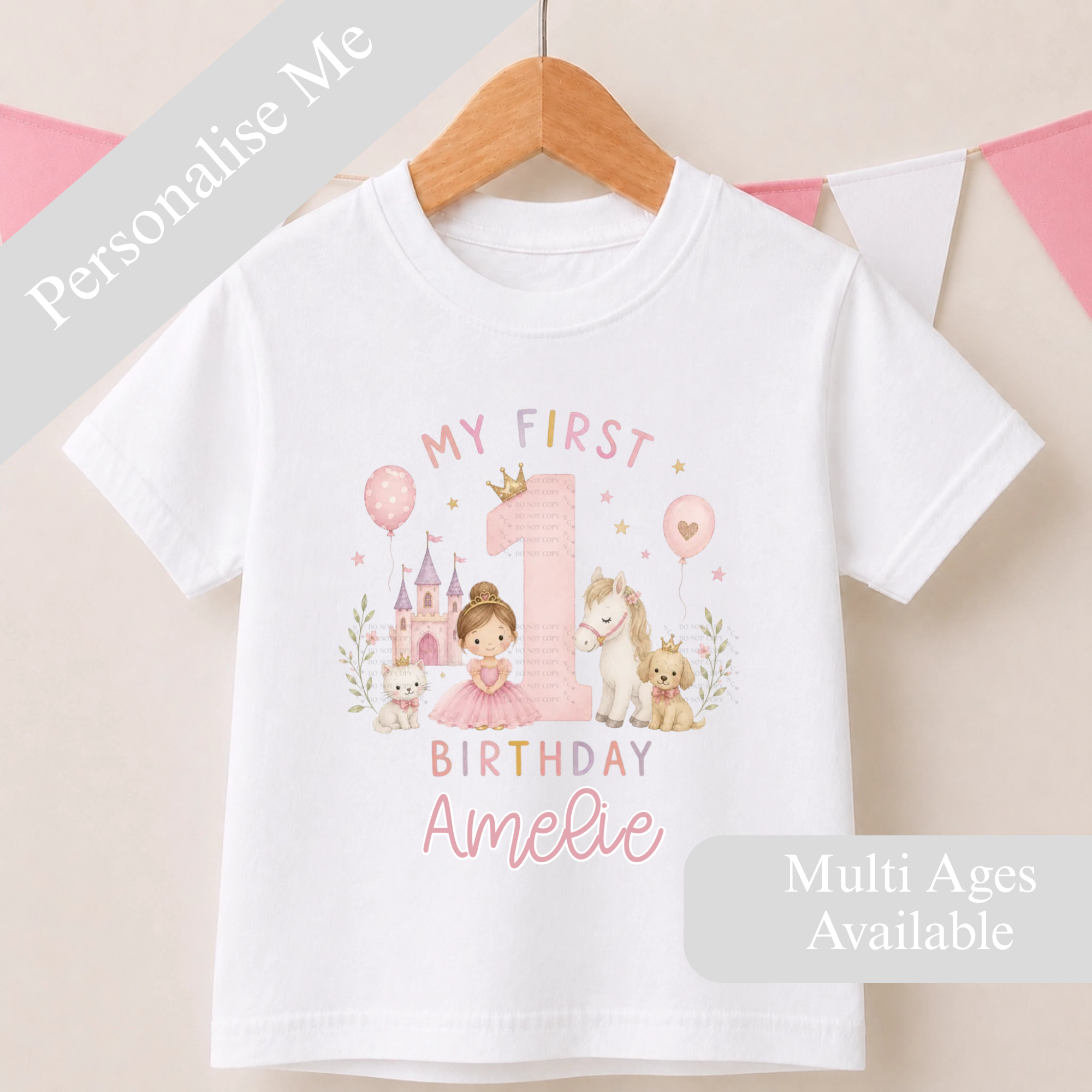 DTF - Princess Birthdays