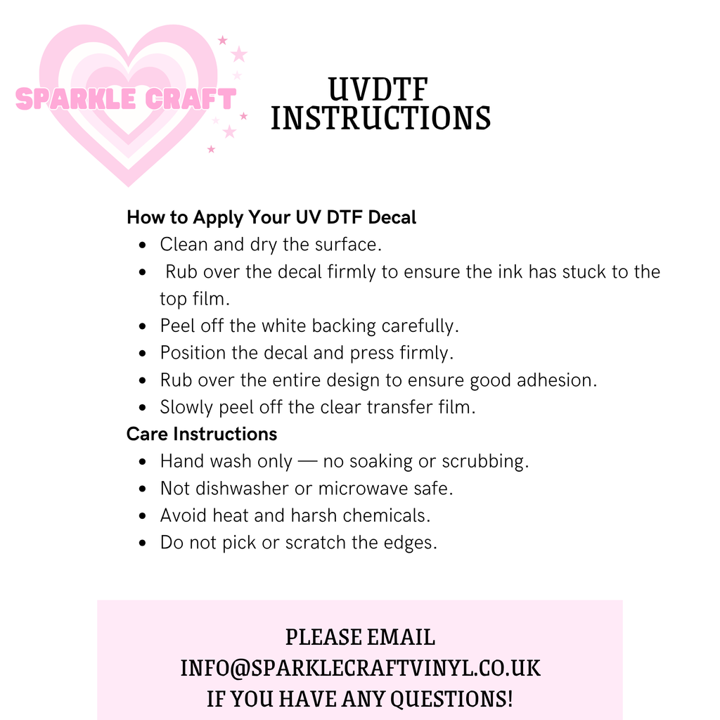 UVDTF  - Santa Robin Photo Vase Decal