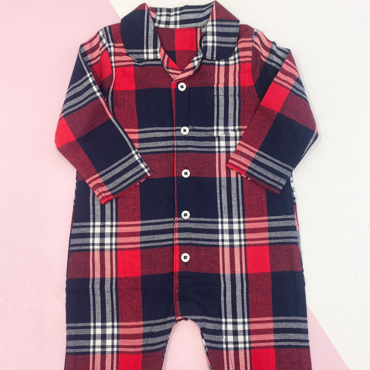 Toddler's Tartan Pyjamas