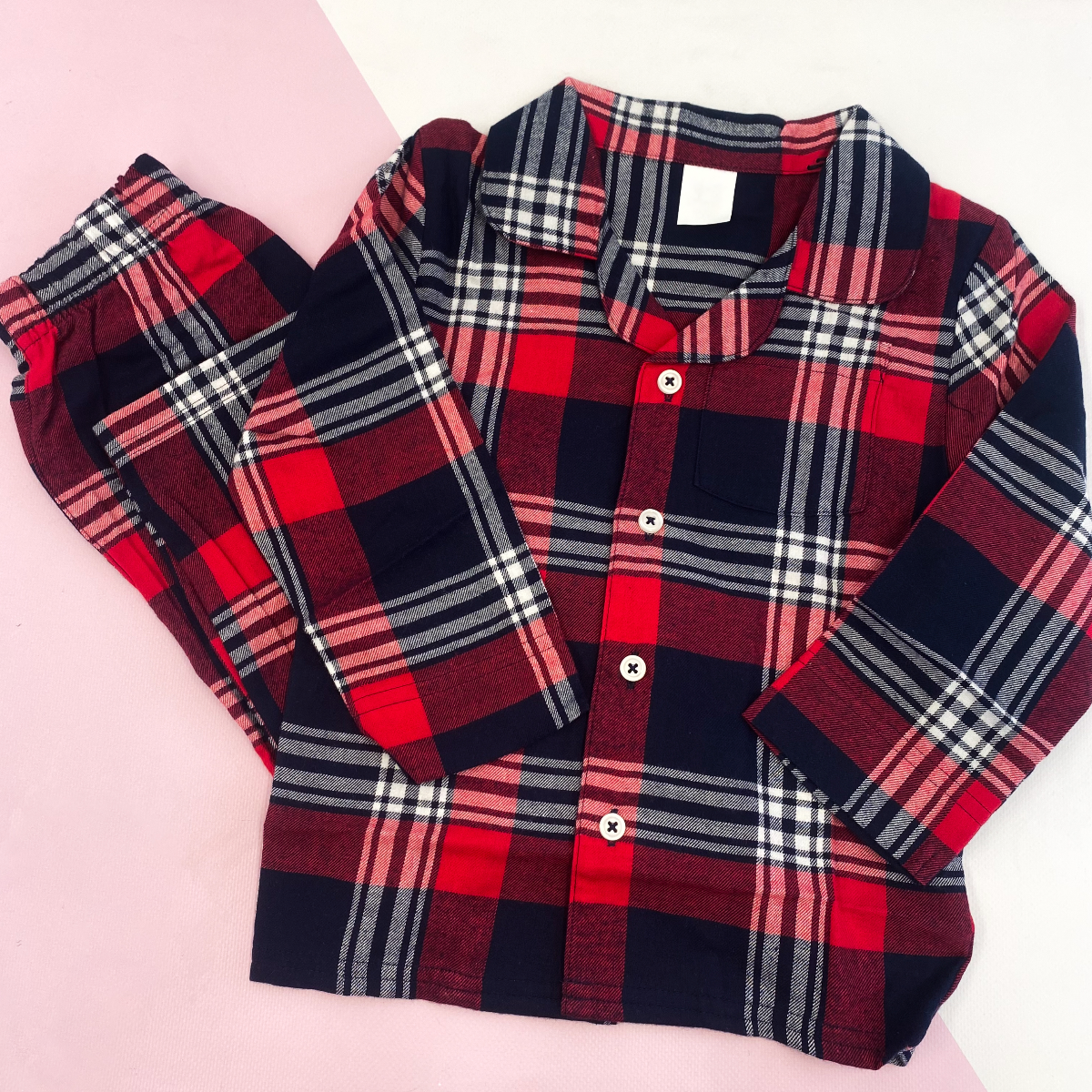Children's Tartan Pyjamas