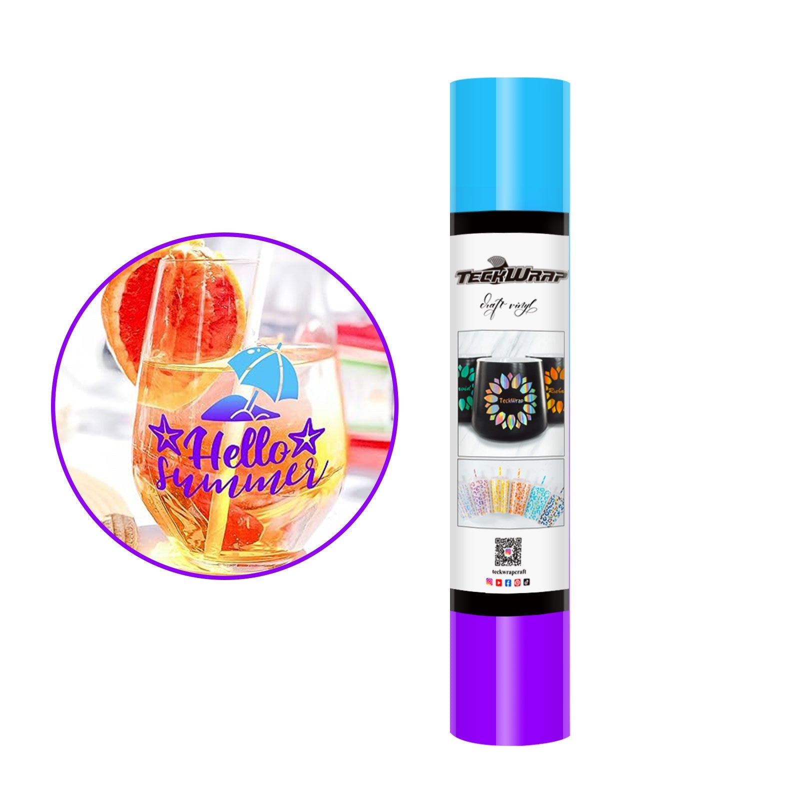 Teckwrap Blue Purple Colour Change