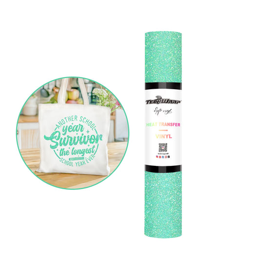 Teckwrap HTV - Fancy Glitter Tiffany