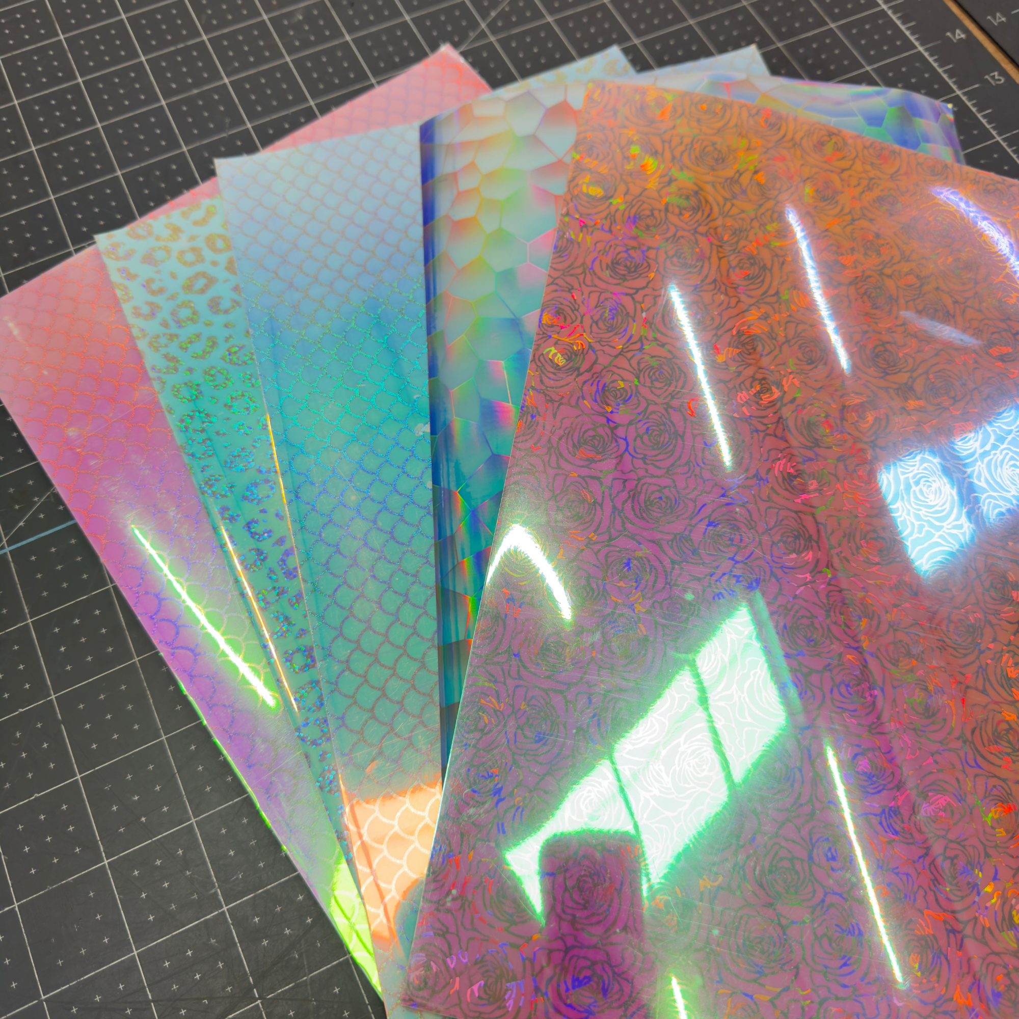 Teckwrap Sheet bundle - Opal Pattern ( 5 sheets)