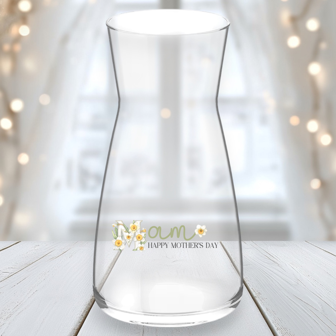 UVDTF  - Daffodil Mam Vase Decal