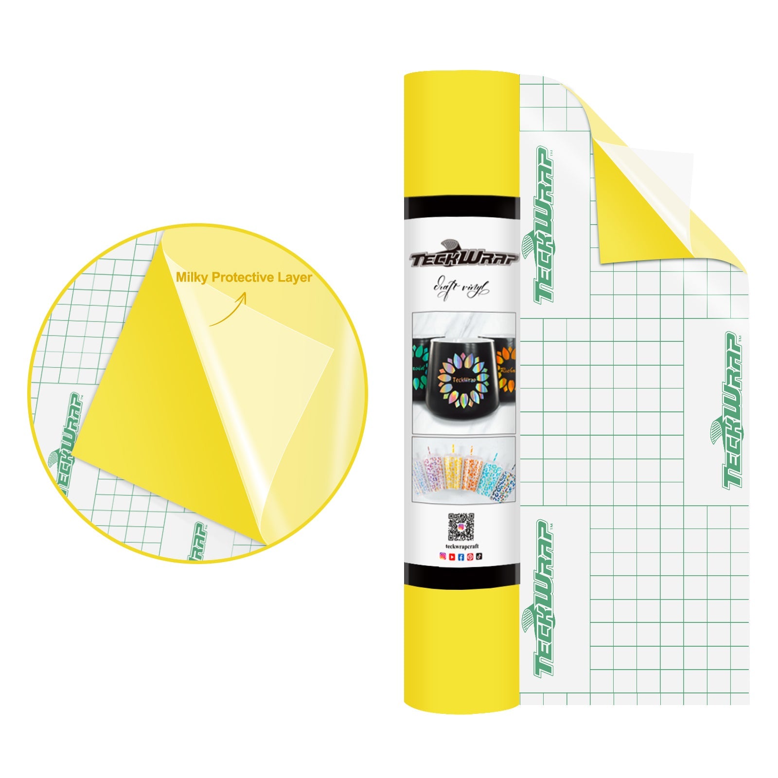 Teckwrap Matte Yellow Passion