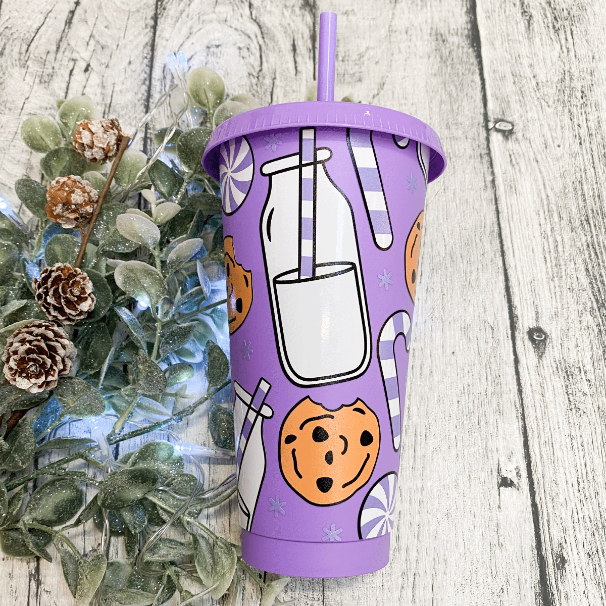 Milk & Cookies Coldcup Wrap - Lavender