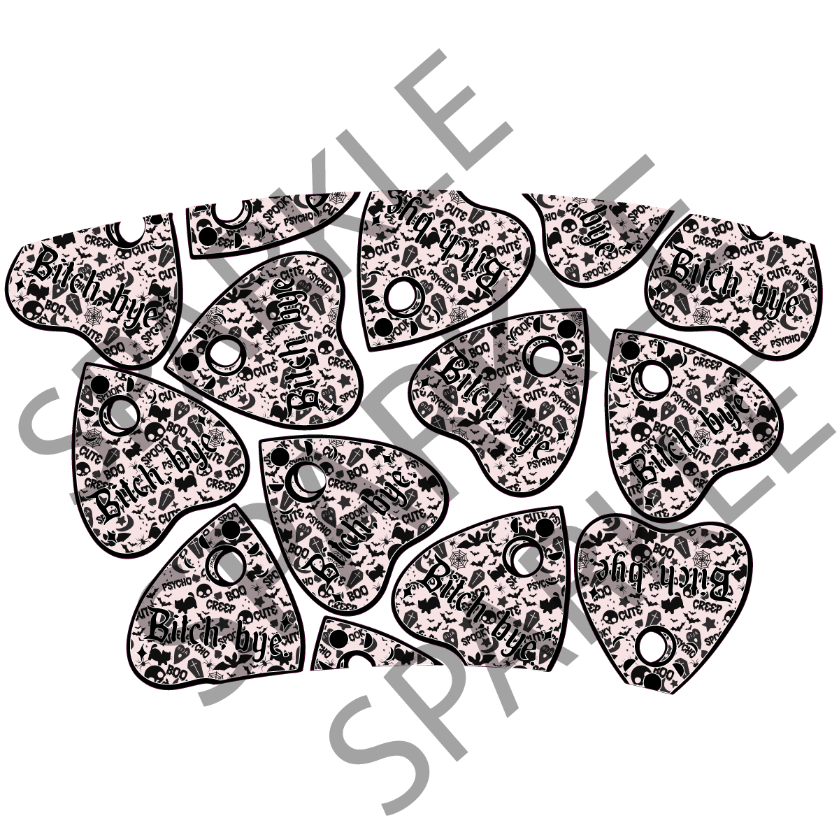 Ouiji Pink Spooky 24oz Wrap