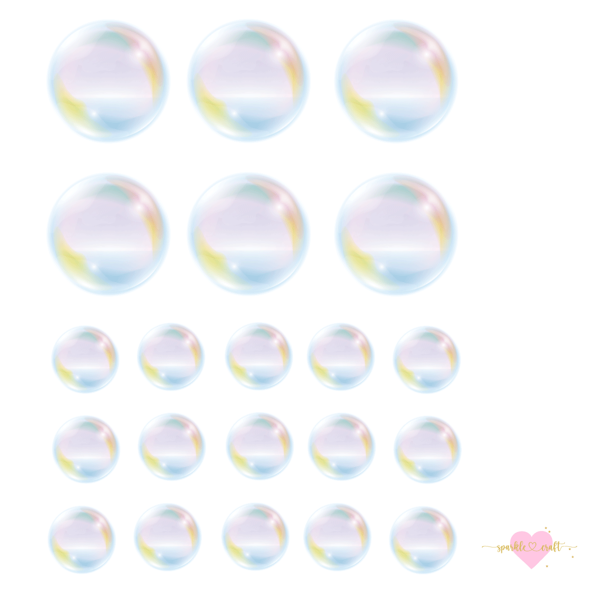 Bubble Decals