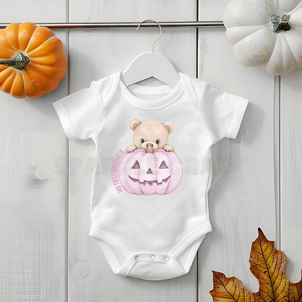 DTF - Pink Beary First Halloween