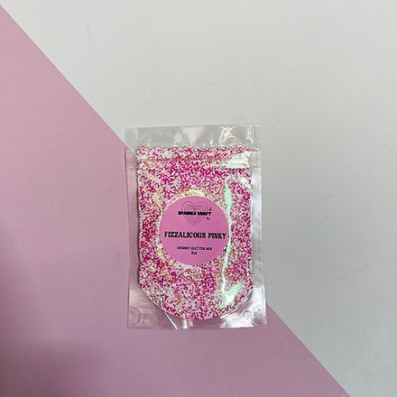 Fizzalicous Pinky - Chunky Glitter Mix