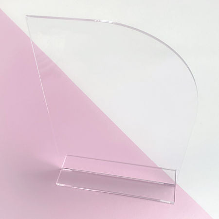 Clear Half Arch with Stand