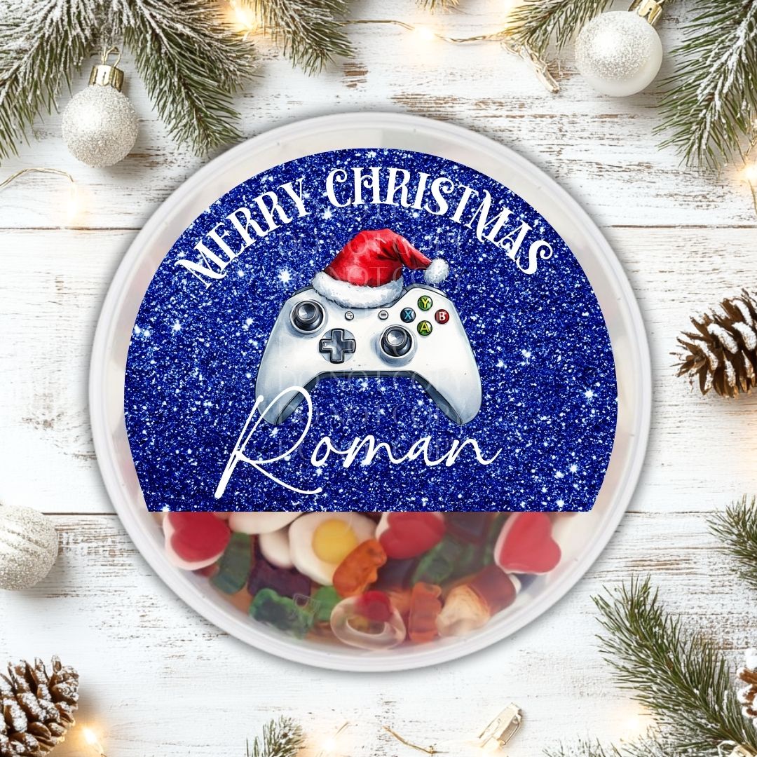 Sweet Tub Decal - Blue White Controller