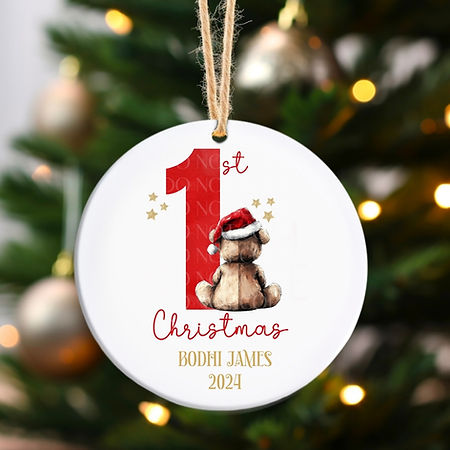 UVDTF - Bear First Christmas