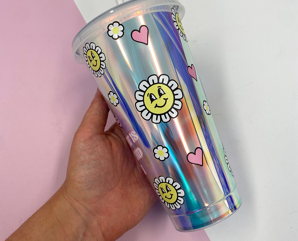 Don't Trip on Whats Behind You - 24oz Coldcup Wrap