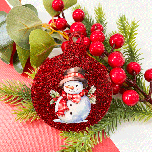 Christmas Decals - Snowman (set of 4)