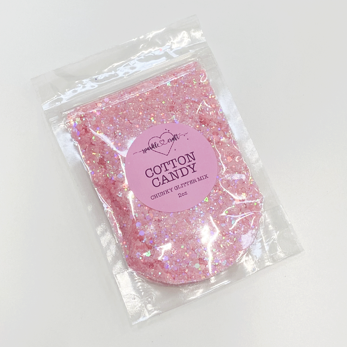 Cotton Candy - Chunky Glitter Mix