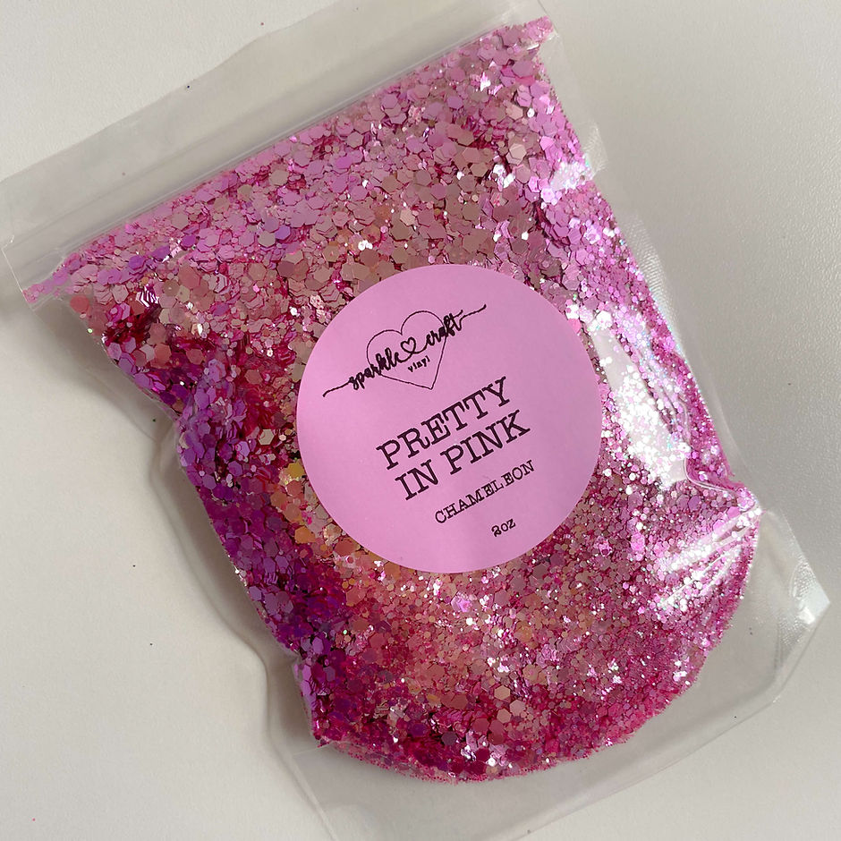Pretty in Pink - Chunky Glitter Mix