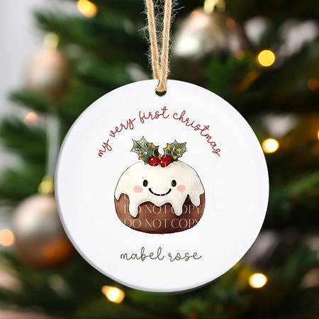 UVDTF - Christmas Pudding