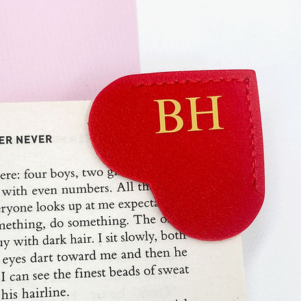 Red Heart Bookmark