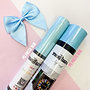 Satin Bow - Pale Blue