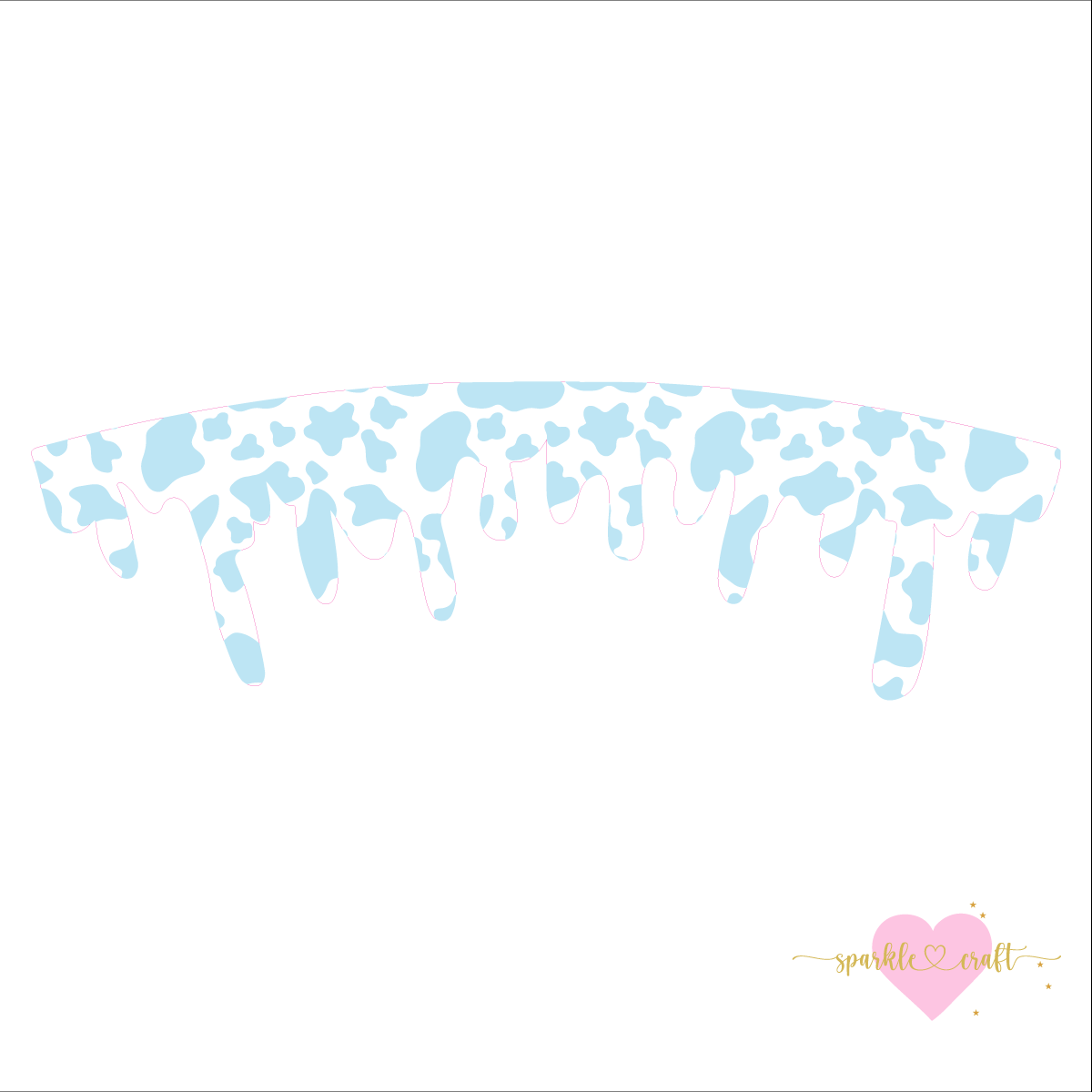Baby Blue Cow Drip