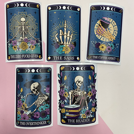 Set 3 - Tarot Cards Decals