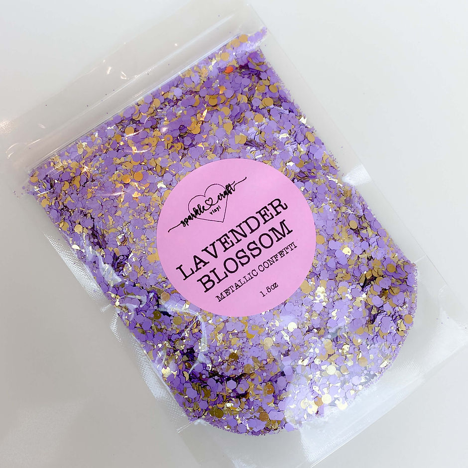 Lavender Blossom - Chunky Glitter Mix