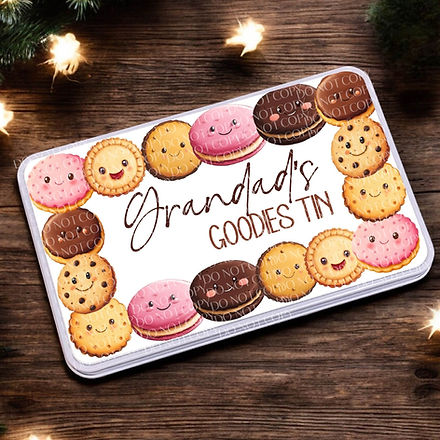 Tin Decal - Goodies Tin