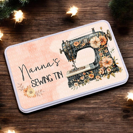Tin Decal - Sewing