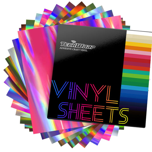 Teckwrap Bubble Free Holographic Sheets Pack