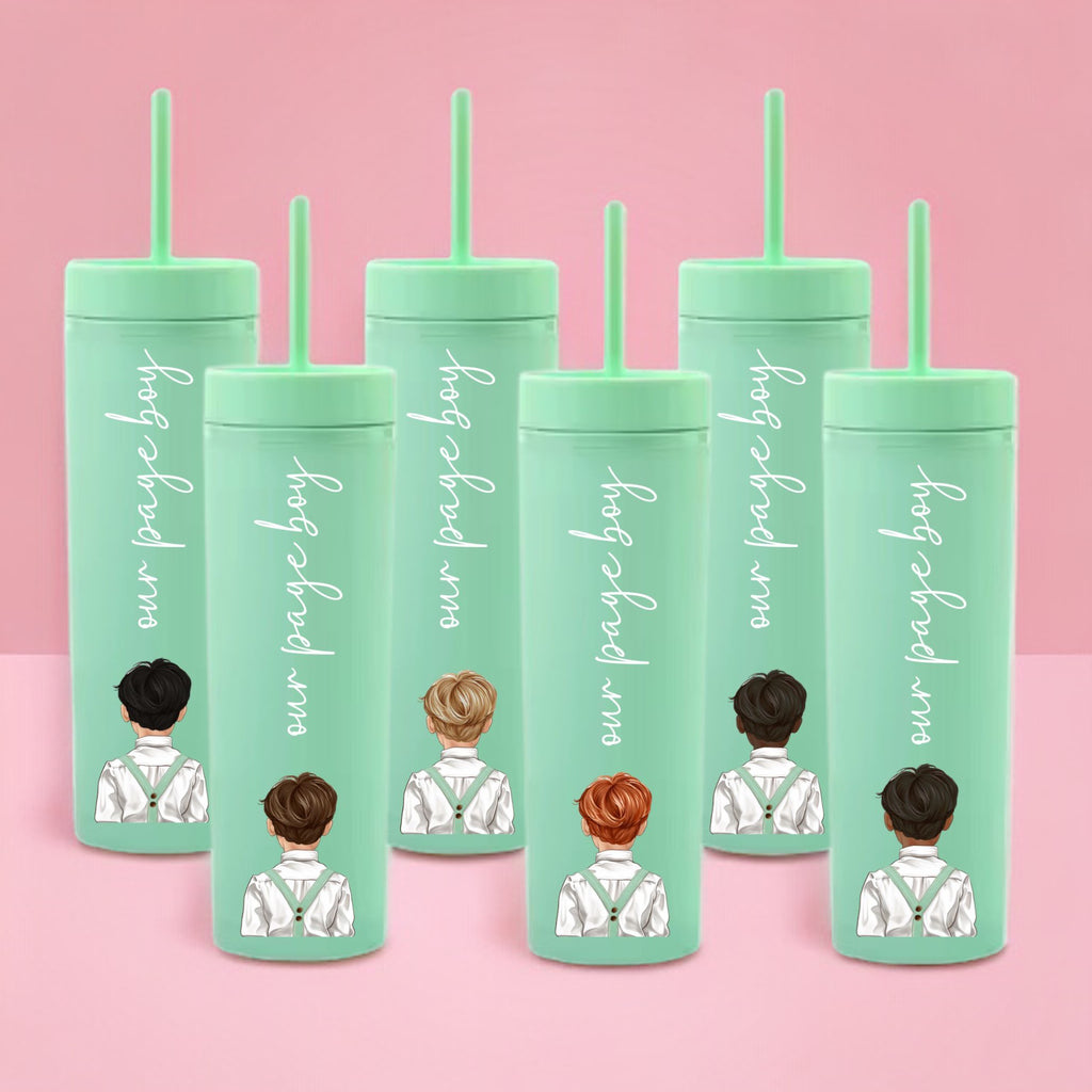 Mint Braces - Page Boy Decal