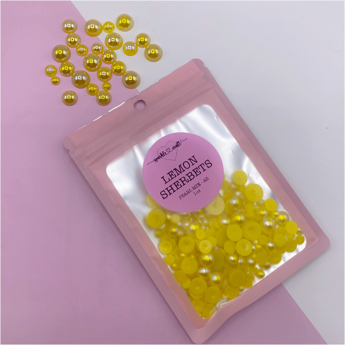 Lemon Sherberts - Pearl Mix